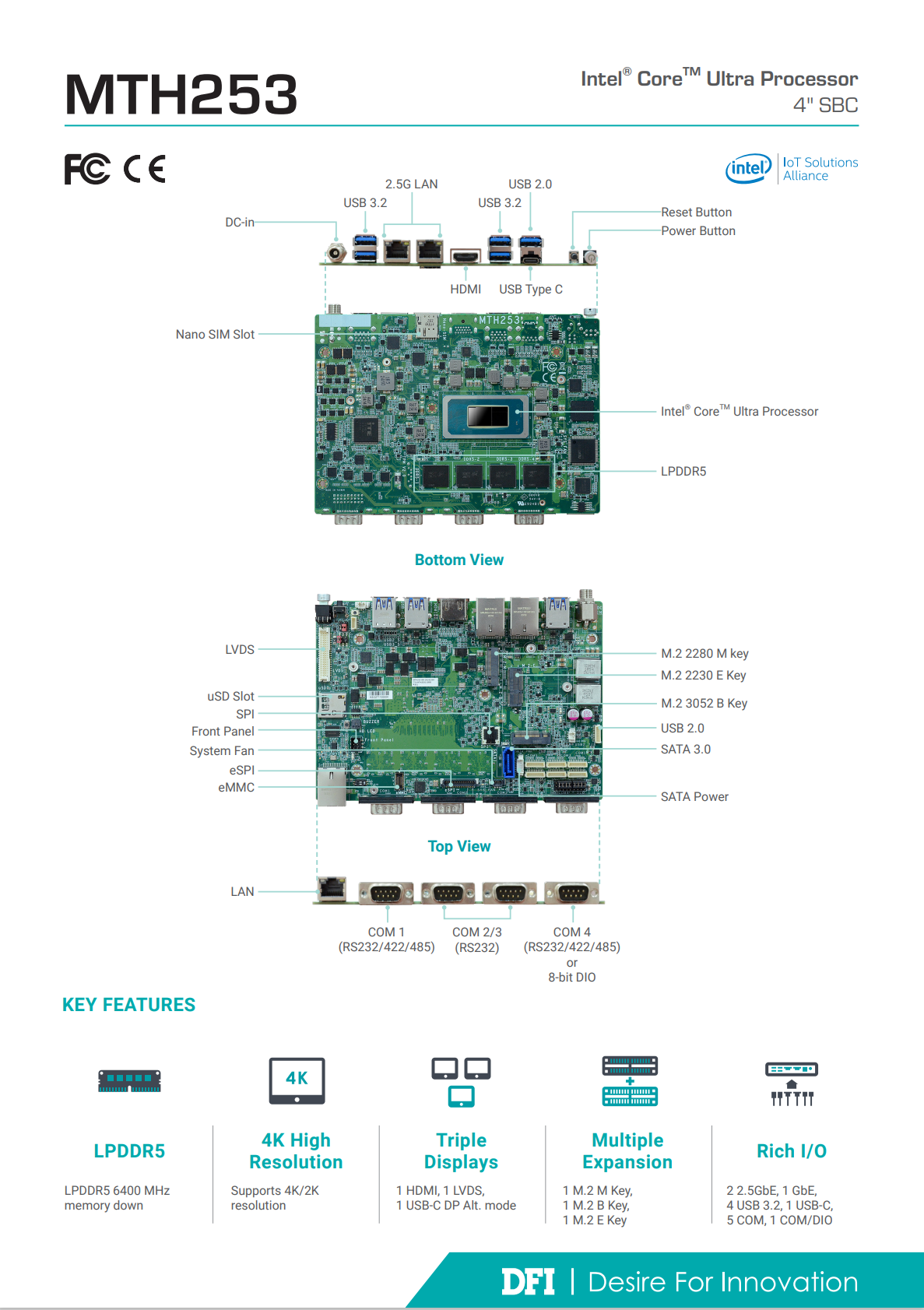 DFI MTH253　製品カタログ