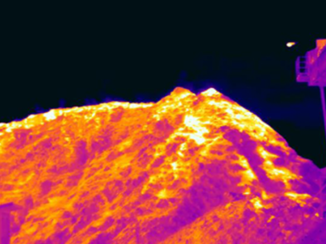 Detecting signs of fire before overheating occurs