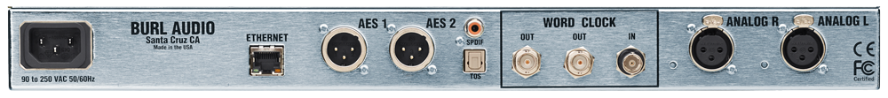 BURL AUDIO B2 Bomber ADC with Dante