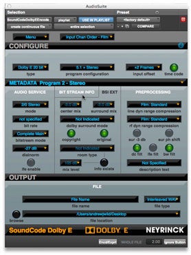 NEYRINCK SoundConde for Dolby E Encorder