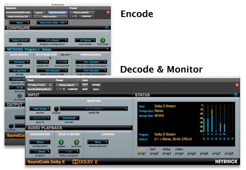 NEYRINCK SoundCode for Dolby E Bundle