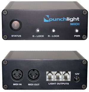 PunchLight MIDI
