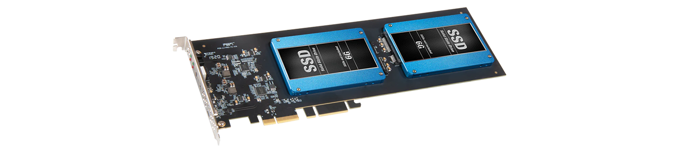 Sonnet Technologies Fusion Dual 2.5-inch SSD PCIe Card
