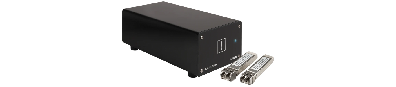 Sonnet Technologies    Twin10G SFP28 Thunderbolt Adapter
