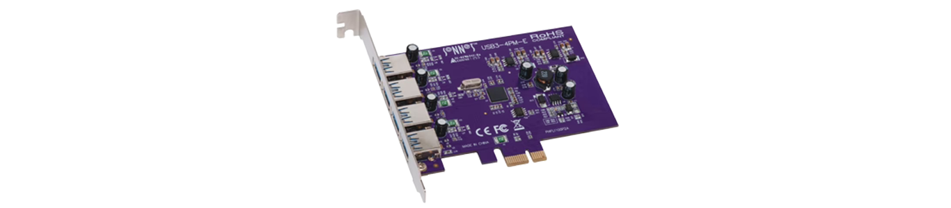 Sonnet Technologies Allegro Type A USB 3.2 4-Port PCIe Card