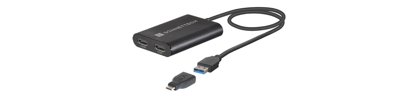 Sonnet Technologies DisplayLink Dual HDMI Adapter for M1 and M2 Macs