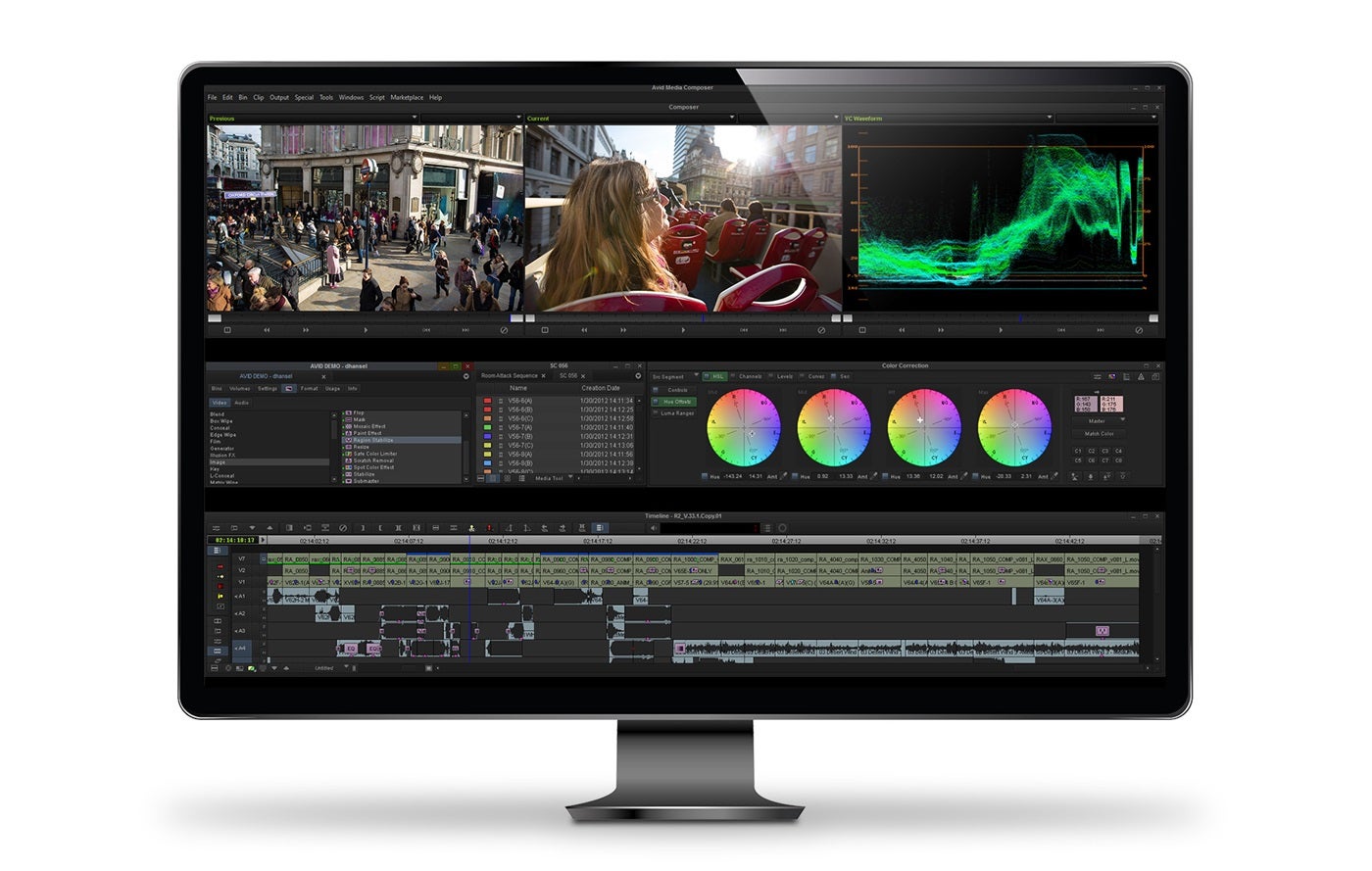 Avid Media Composer ノンリニア編集システム