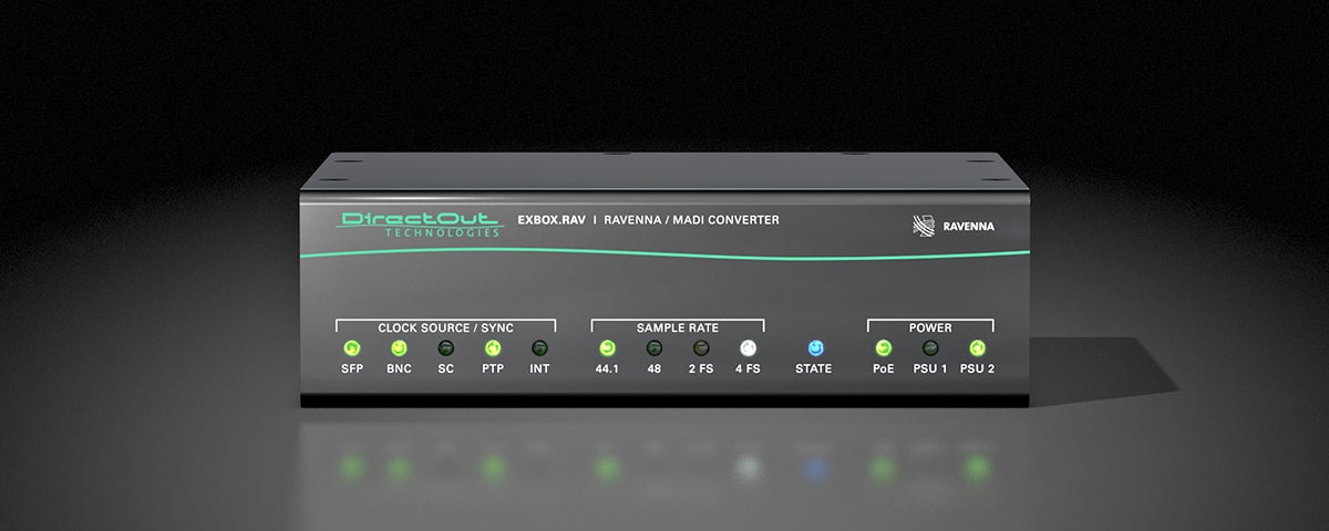 DirectOut Technologies  EXBOX.RAV