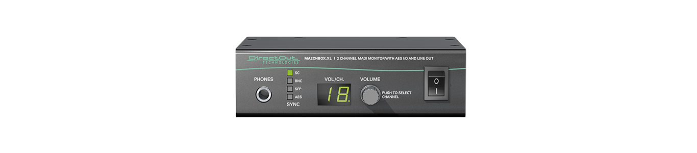 DirectOut Technologies  MA2CHBOX.XL - 生産終了-