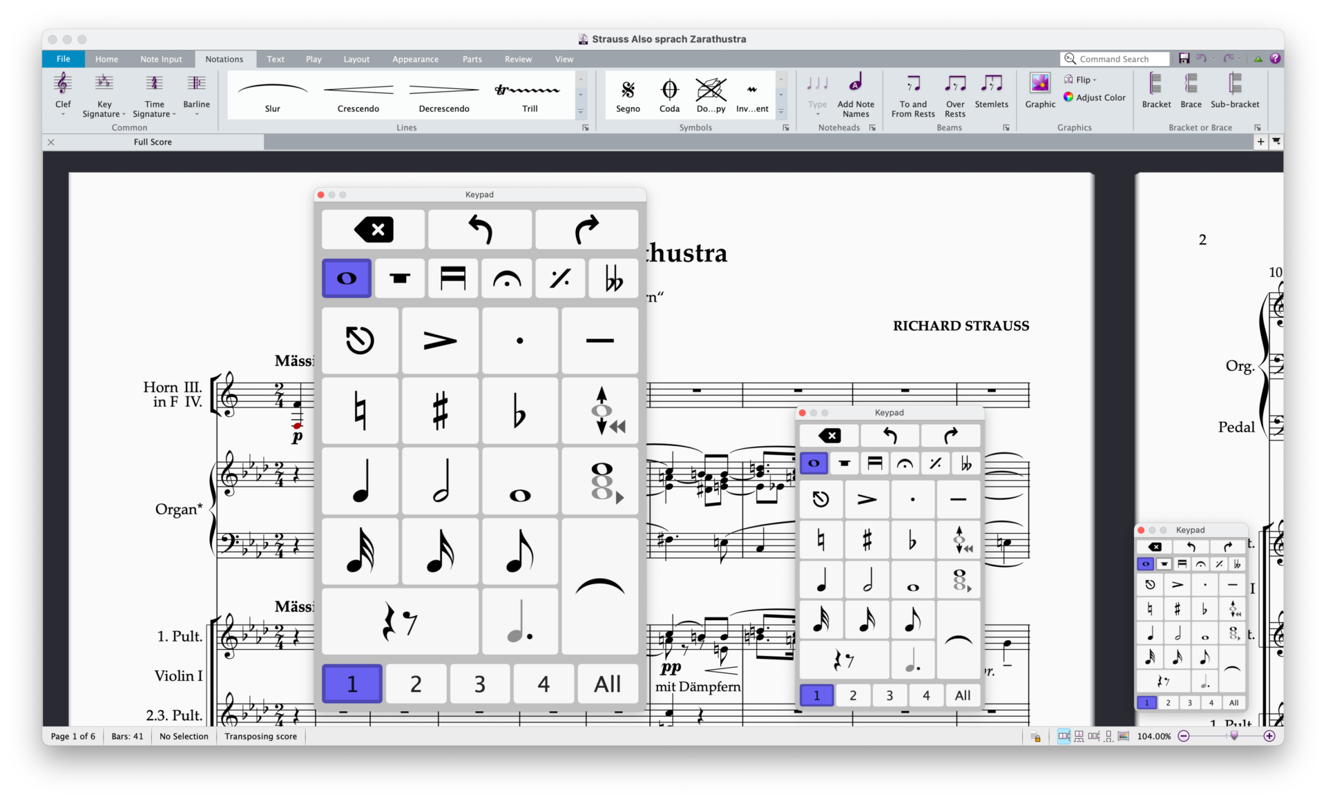 Sibelius 2024.3リリース -テンキーサイズの変更やPro ToolsとのMIDI連携