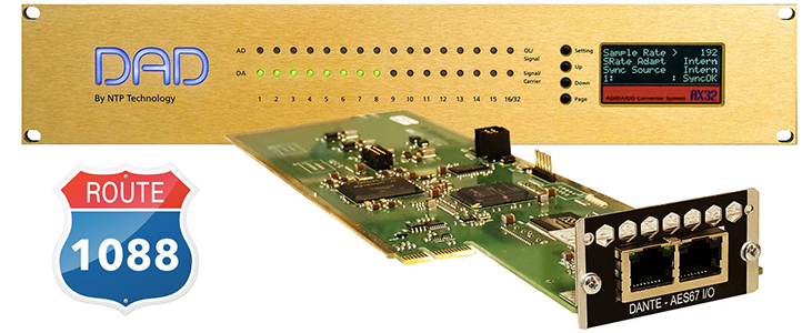 NTP Technology    DANTE / AES67 EXPANSION CARD