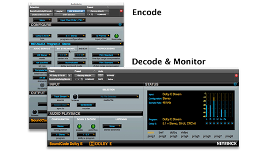 NEYRINCK   SoundCode for Dolby E