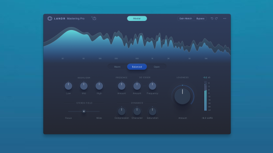 Synchro Arts    LANDR Mastering Plugin PRO