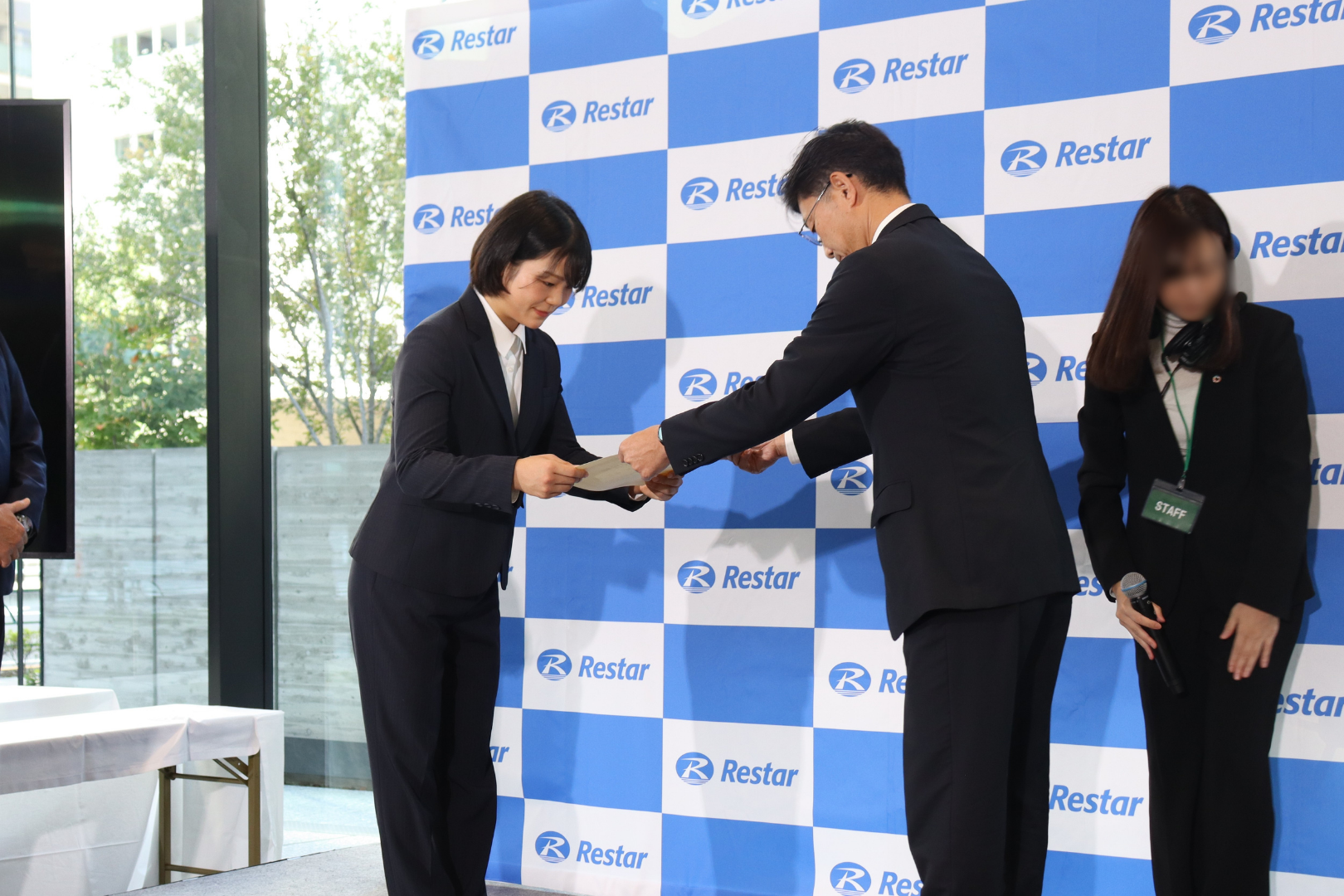 入社内定 記者発表会