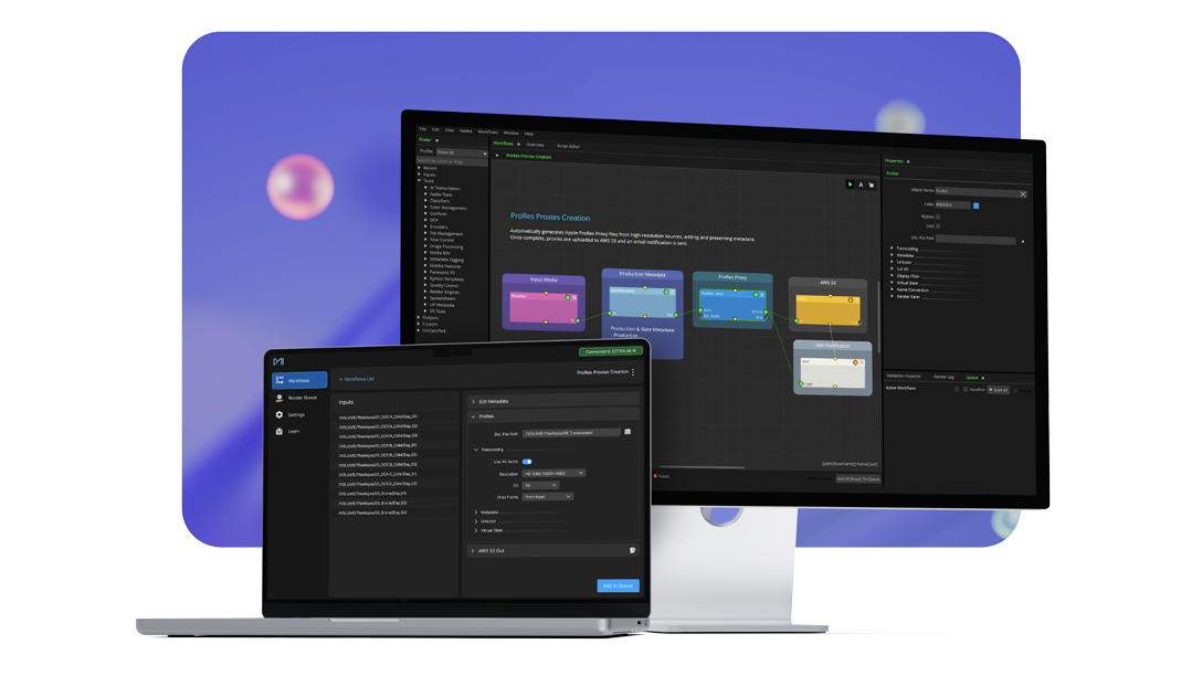 mistika workflows